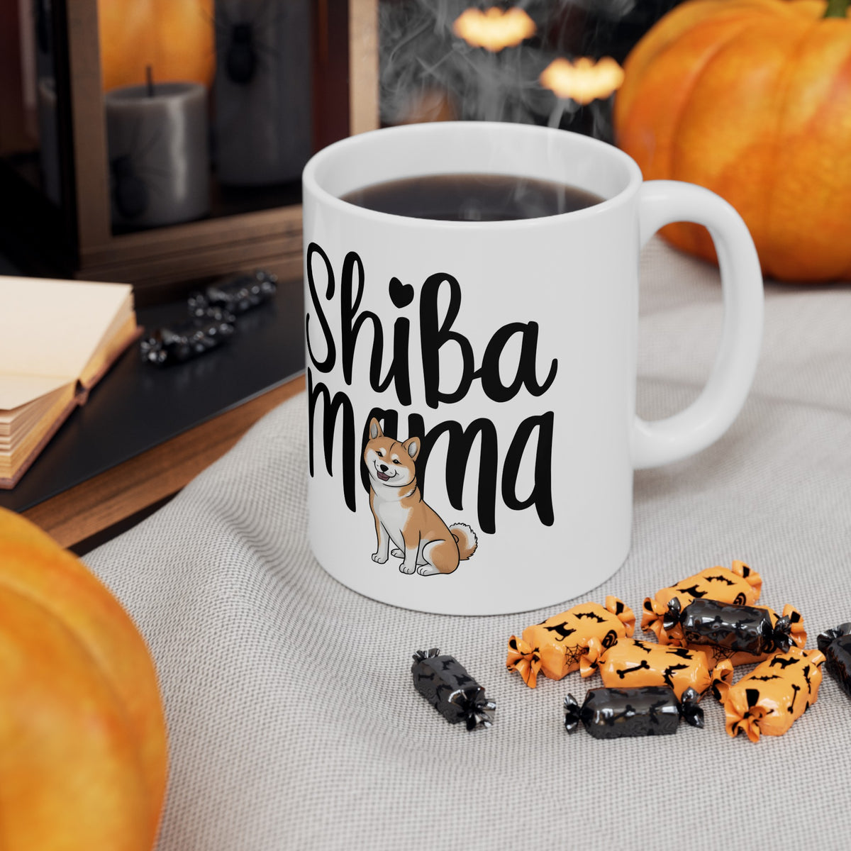 Shiba Mama Mug Shiba Inu 2 | Shiba Inu Gift | Shiba Inu Coffee Mug | Shiba Inu Gift Ideas Mug 11oz