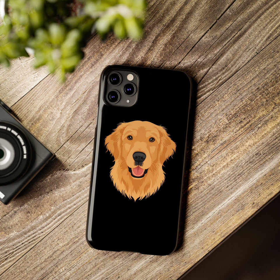 Premium Golden Retriever iPhone Case | Golden Retriever Gifts Slim Phone Cases