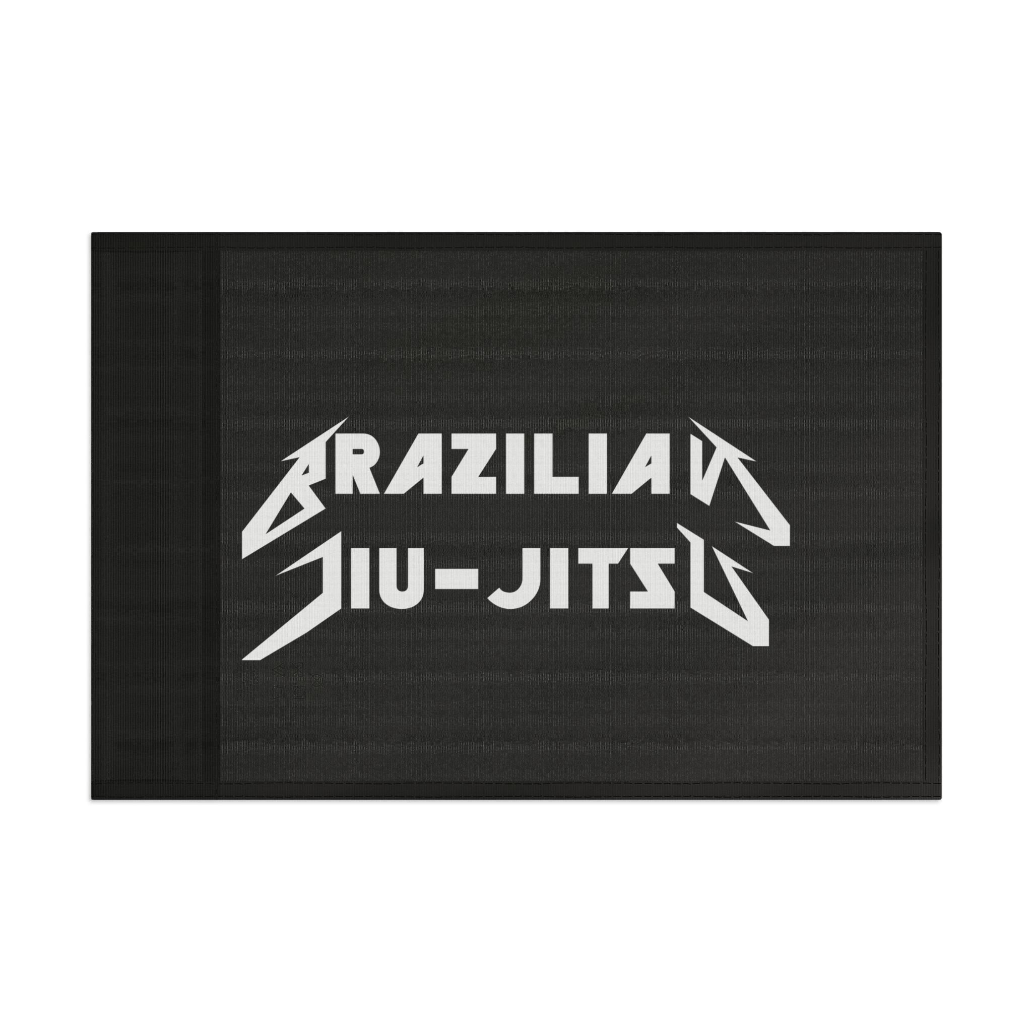 Brazilian Jiu Jitsu Metal Flag Banner | BJJ Flag Main image
