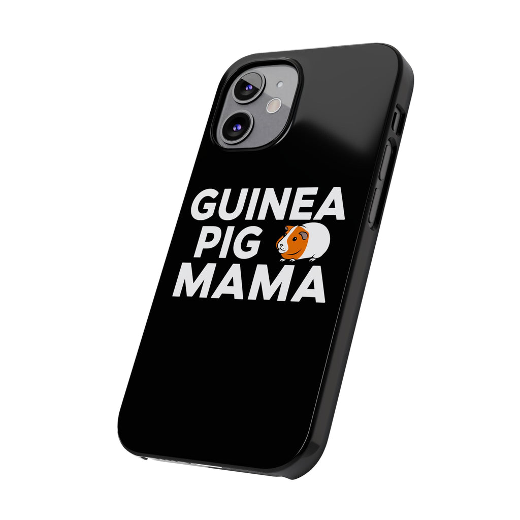 Cute Guinea Pig Mama Slim iPhone Cases | Guinea Pig Gift iPhone Case