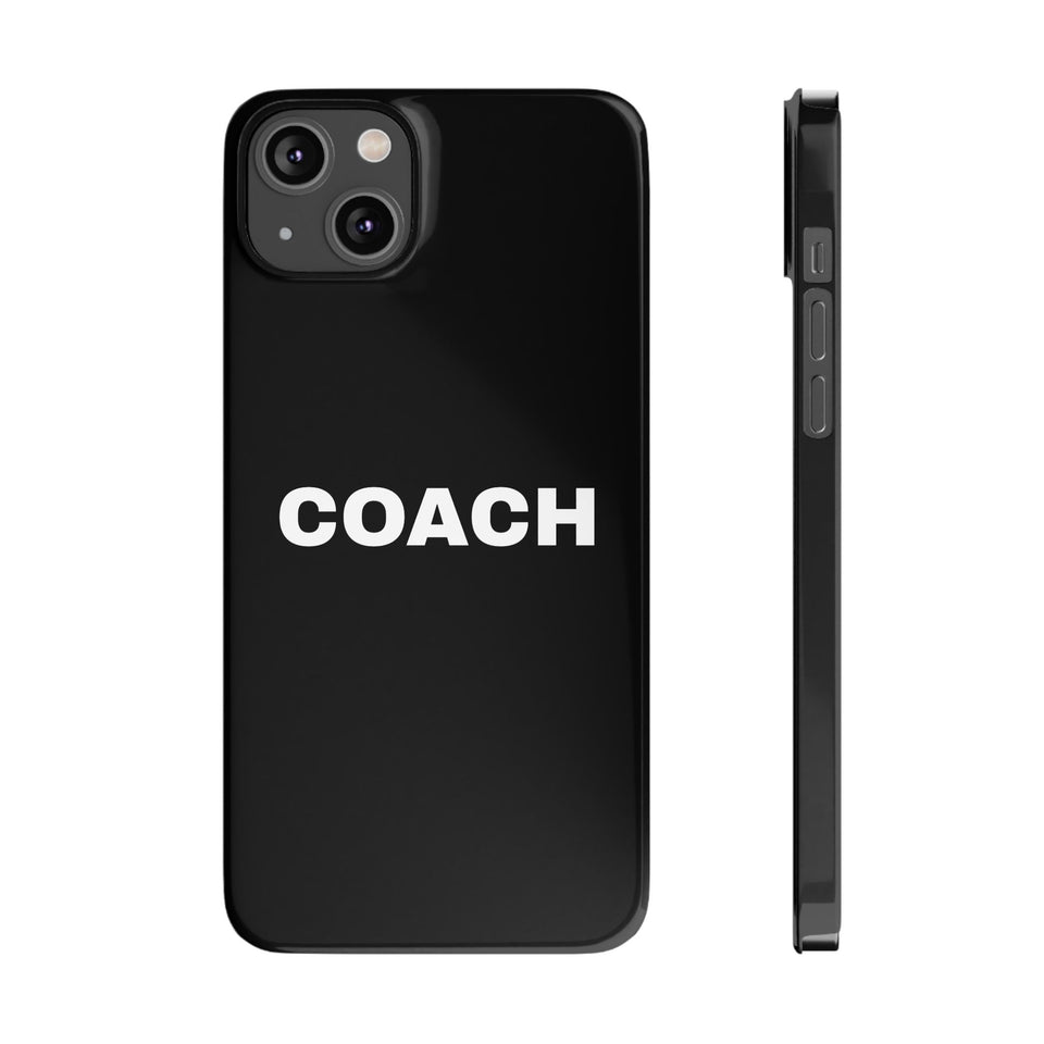 Coach Slim iPhone Cases