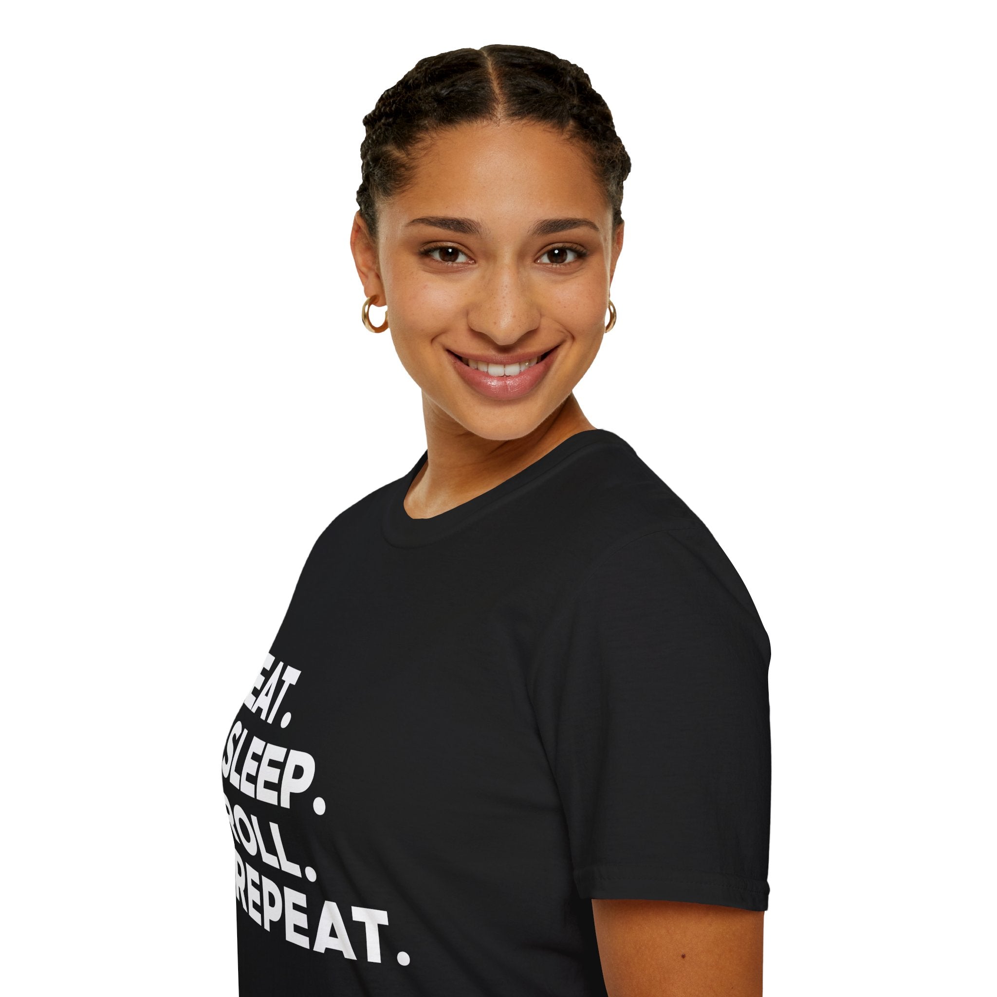 Brazilian Jiu Jitsu Eat Sleep 2 Shirt | BJJ Gift | Brazilian Jiu Jitsu Merchandise | JiuJitsu Gifts | BJJ Presents Unisex T-Shirt