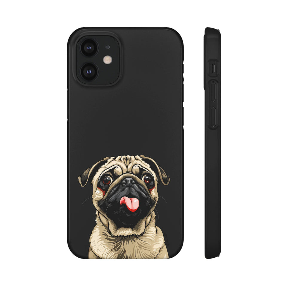 Pug Phone Case | I Love My Pug Phone Case | Pug iPhone & Samsung Galaxy Snap Cases