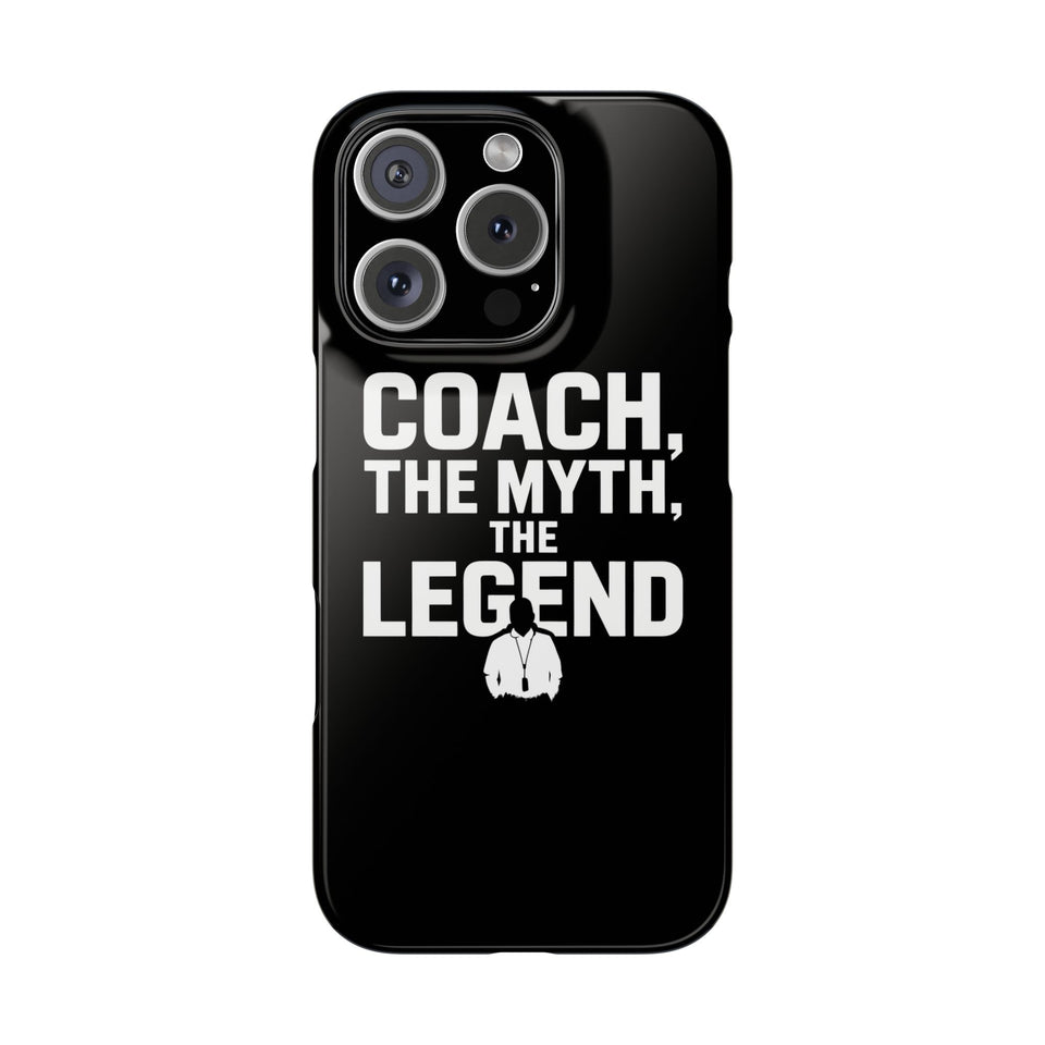 Premium Coach The Myth The Legend iPhone Case | Coach Gifts Slim Phone Cases