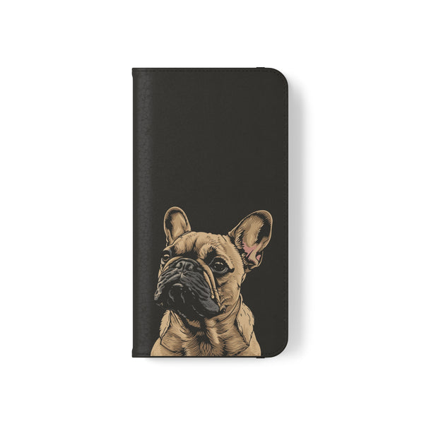 French Bulldog Phone Case | I Love My Frenchie Wallet Phone Case Gifts | IPhone & Samsung Galaxy French Bulldog Flip Cases