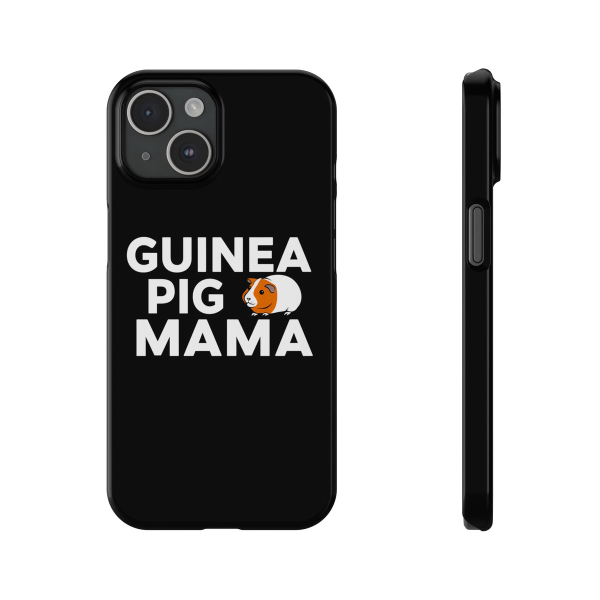 Cute Guinea Pig Mama Slim iPhone Cases | Guinea Pig Gift iPhone Case