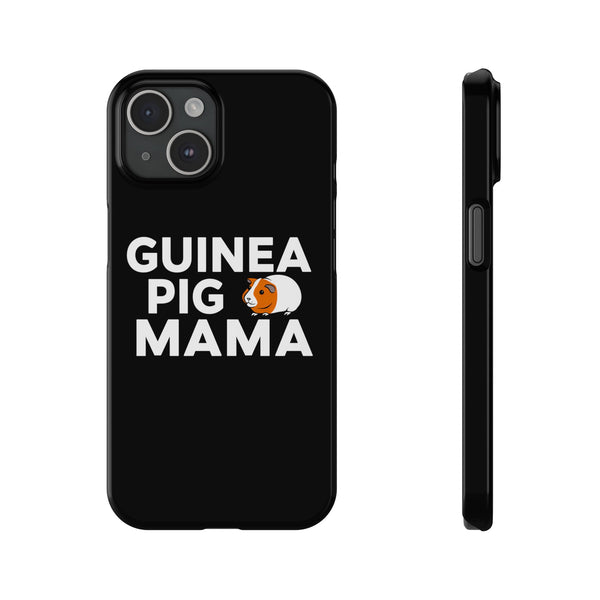 Cute Guinea Pig Mama Slim iPhone Cases | Guinea Pig Gift iPhone Case