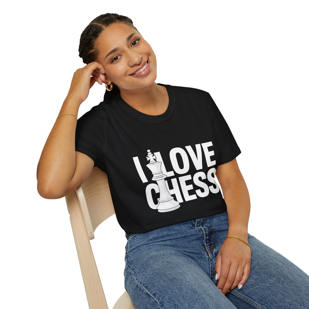 I Love Chess T-Shirt — Chess Lover Tee