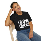 I Love Chess T-Shirt — Chess Lover Tee I Love Chess T-Shirt — Chess Lover Tee