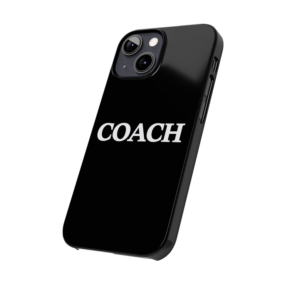 Premium Coach iPhone Case | Coach Gifts Slim Phone Cases