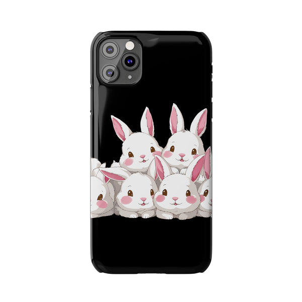Premium Cute Rabbit iPhone Case | Rabbit Gifts Slim Phone Cases