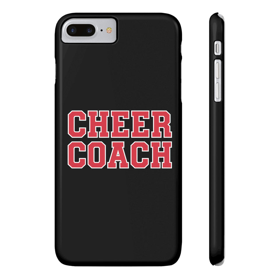 Premium Cheer Coach iPhone Case | Cheer Coach Gifts Slim Phone Cases
