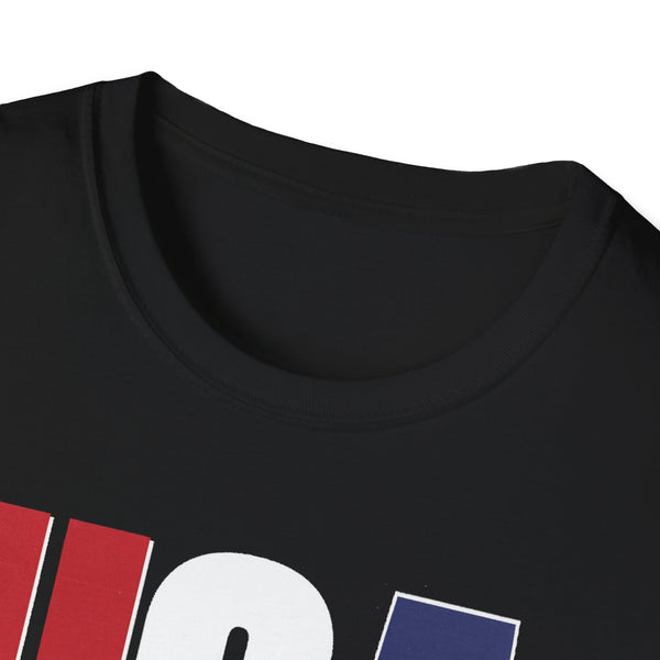 USA Flag Graphic T-Shirt — Red White & Blue Patriotic Tee