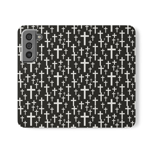 Faith Religion Jesus Cross Phone Case | Faith Religion Wallet Phone Case Gifts | IPhone & Samsung Galaxy Jesus Cross  Flip Cases