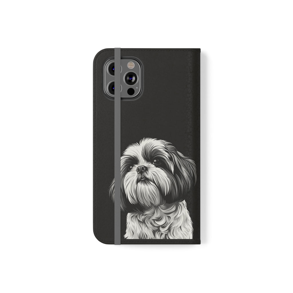 Shih Tzu Phone Case | Shih Tzu Wallet Phone Case | IPhone & Samsung Galaxy Shih Tzu Flip Cases