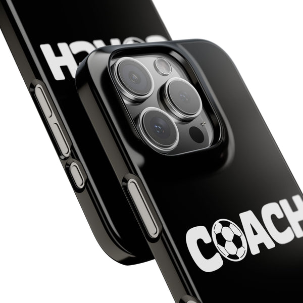 Premium Soccer Coach iPhone Case | Soccer Coach Gifts Slim Phone Cases