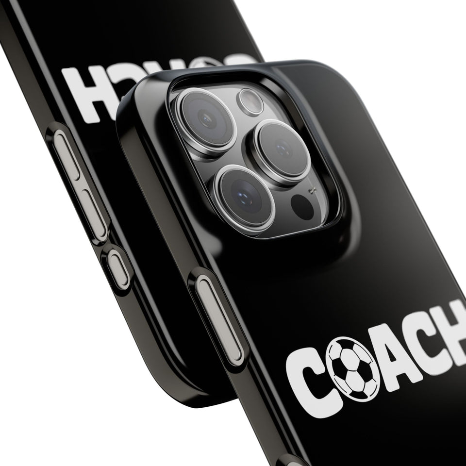 Premium Soccer Coach iPhone Case | Soccer Coach Gifts Slim Phone Cases