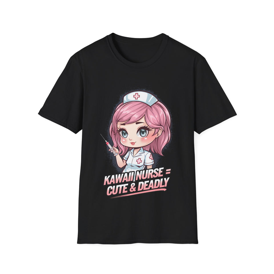 Kawaii Nurse Cute and Deadly T-Shirt