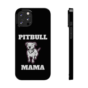 Premium Pitbull Mama 2 iPhone Case | Pitbull Gifts Slim Phone Cases Premium Pitbull Mama 2 iPhone Case | Pitbull Gifts Slim Phone Cases