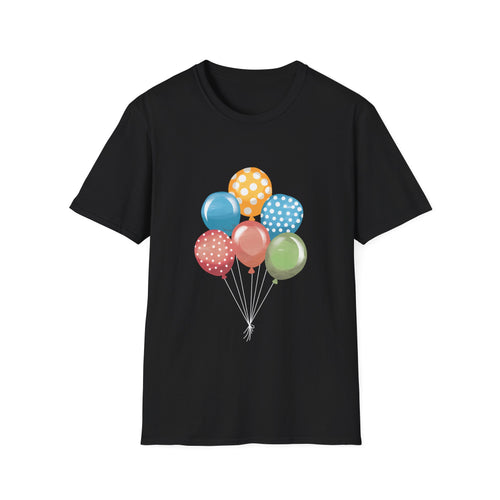 Balloons Anniversary Birthday Celebration Shirt | Birthday Gifts | Unisex Celebration T Shirt