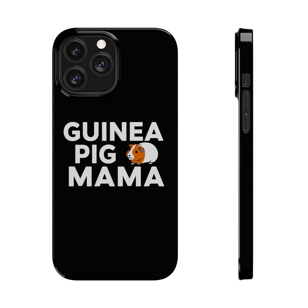 Cute Guinea Pig Mama Slim iPhone Cases | Guinea Pig Gift iPhone Case