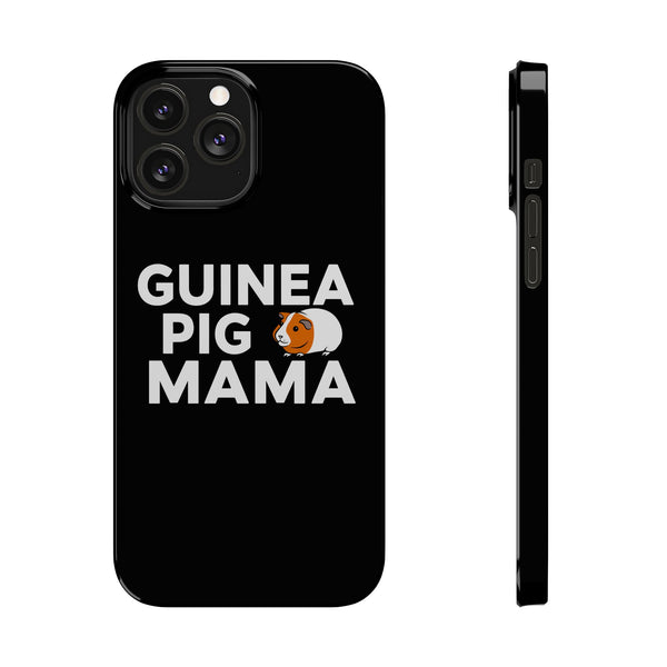 Cute Guinea Pig Mama Slim iPhone Cases | Guinea Pig Gift iPhone Case