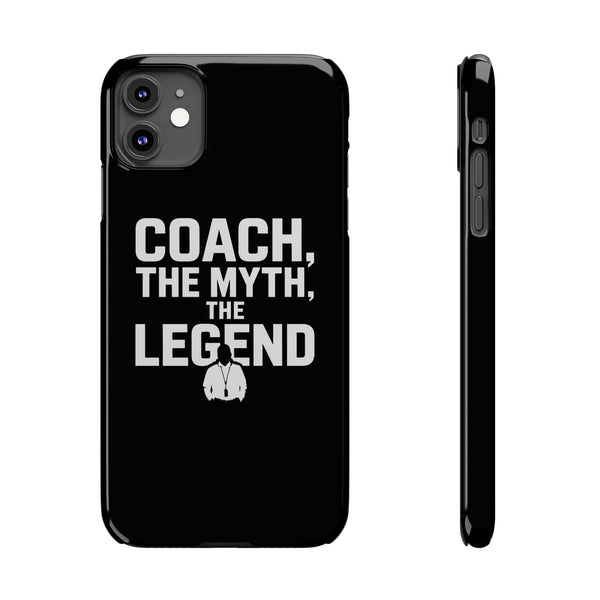 Premium Coach The Myth The Legend iPhone Case | Coach Gifts Slim Phone Cases