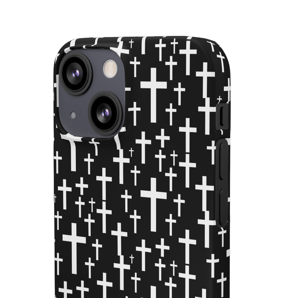 Faith In Jesus iPhone Christian Religion Phone Case | Faith Cross Phone Case | Christian Cross iPhone & Samsung Galaxy Snap Cases