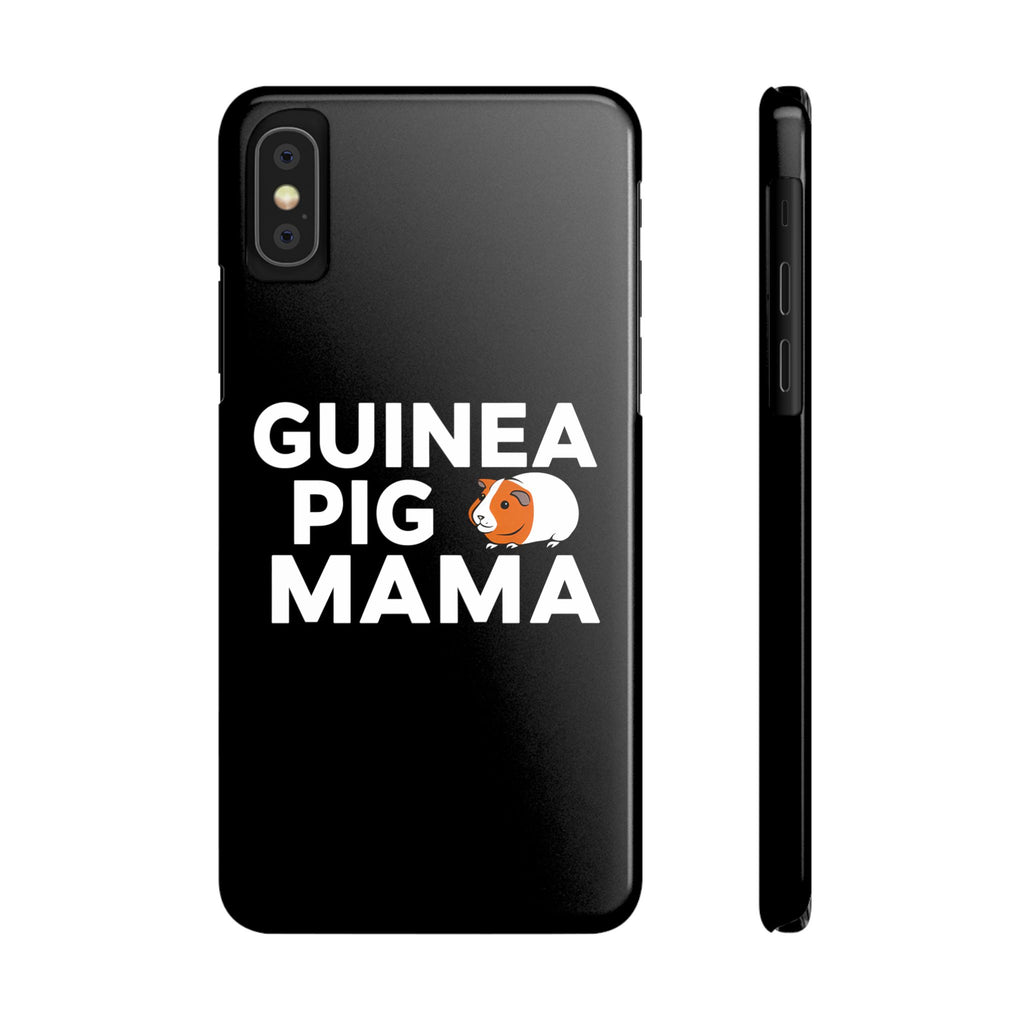 Cute Guinea Pig Mama Slim iPhone Cases | Guinea Pig Gift iPhone Case