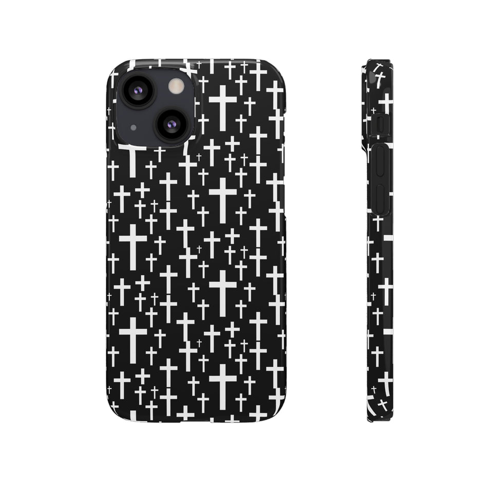 Faith In Jesus iPhone Christian Religion Phone Case | Faith Cross Phone Case | Christian Cross iPhone & Samsung Galaxy Snap Cases