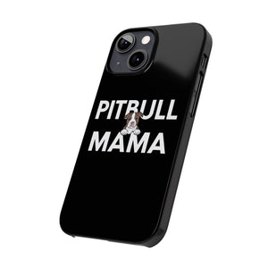 Premium Pitbull Mama 3 iPhone Case | Pitbull Gifts Slim Phone Cases Premium Pitbull Mama 3 iPhone Case | Pitbull Gifts Slim Phone Cases