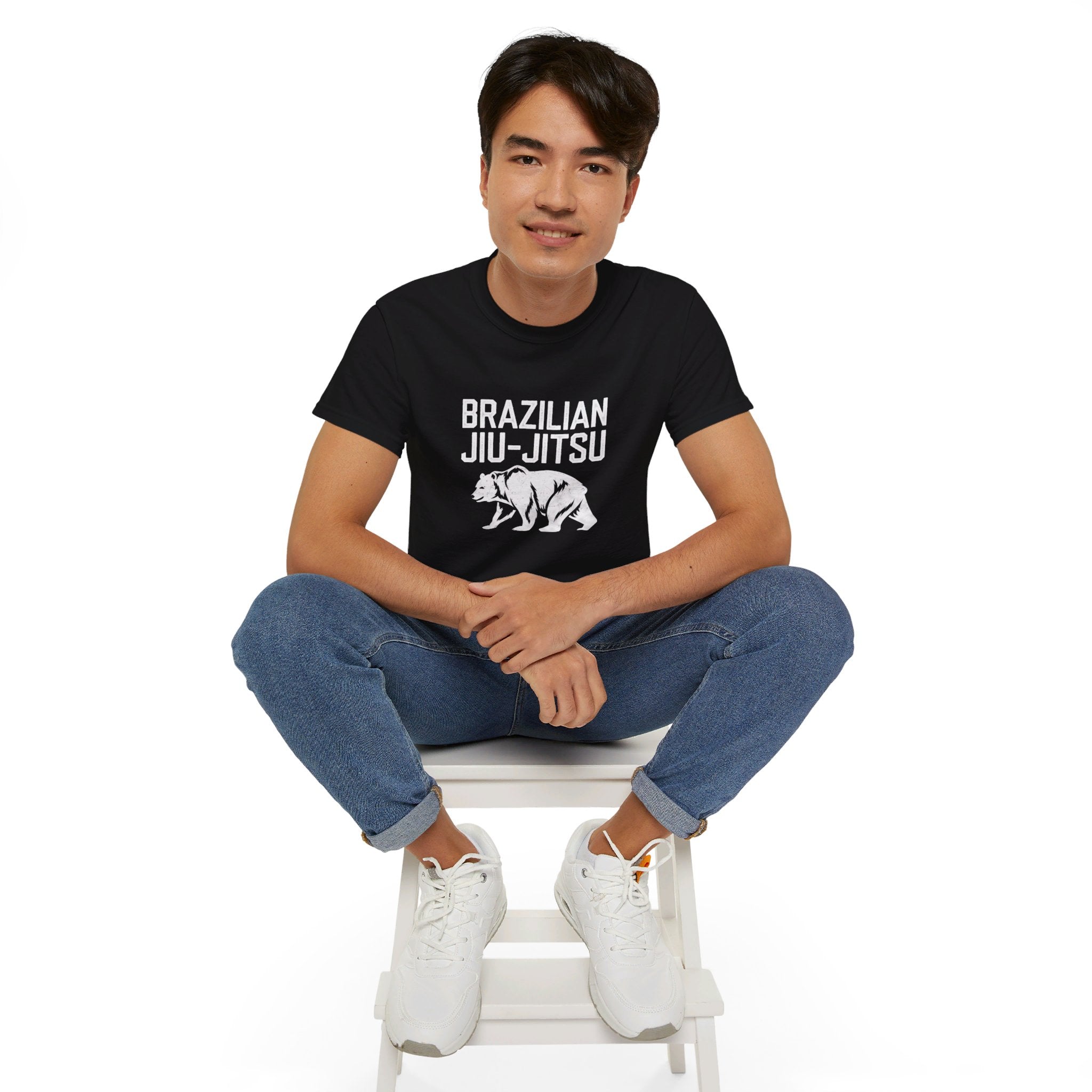 Brazilian Jiu Jitsu Bear 2 Shirt | BJJ Gift | Brazilian Jiu Jitsu Merchandise | JiuJitsu Gifts | BJJ Presents Unisex T-Shirt
