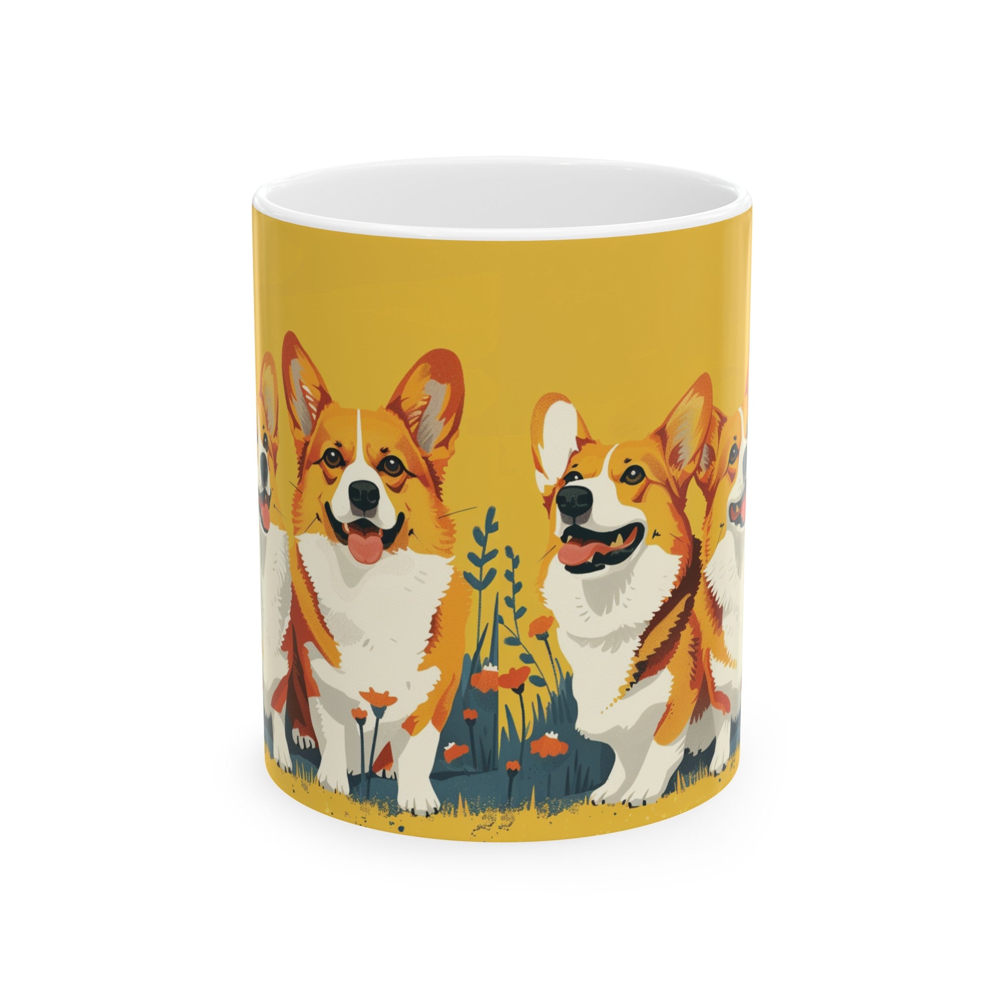 Corgi Mug Group | Corgi Gift | Corgi Coffee Mug | Corgi Presents Mug 11oz Secondary image