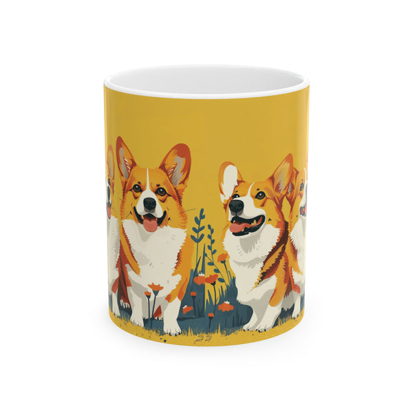 Corgi Mug Group | Corgi Gift | Corgi Coffee Mug | Corgi Presents Mug 11oz