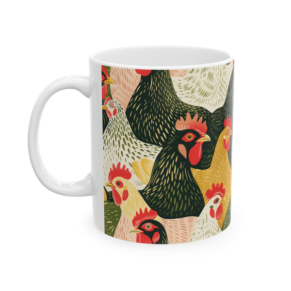 chicken gift, chicken mug, gifts for chicken lovers, gifts for chicken owners, chicken themed gifts, chicken gifts for her, chicken coffee mug, chicken gifts for chicken lovers, chicken presents, 