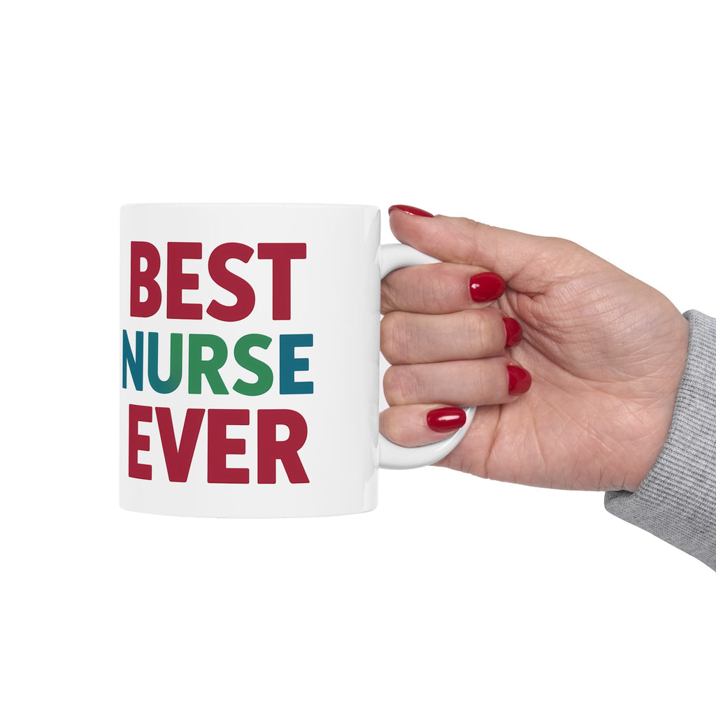 Best Nurse Ever Mug | Nurse Gift | Nurse Coffee Mug | Nurse Gift Ideas Mug 11oz 5
