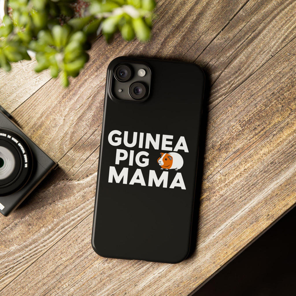 Cute Guinea Pig Mama Slim iPhone Cases | Guinea Pig Gift iPhone Case
