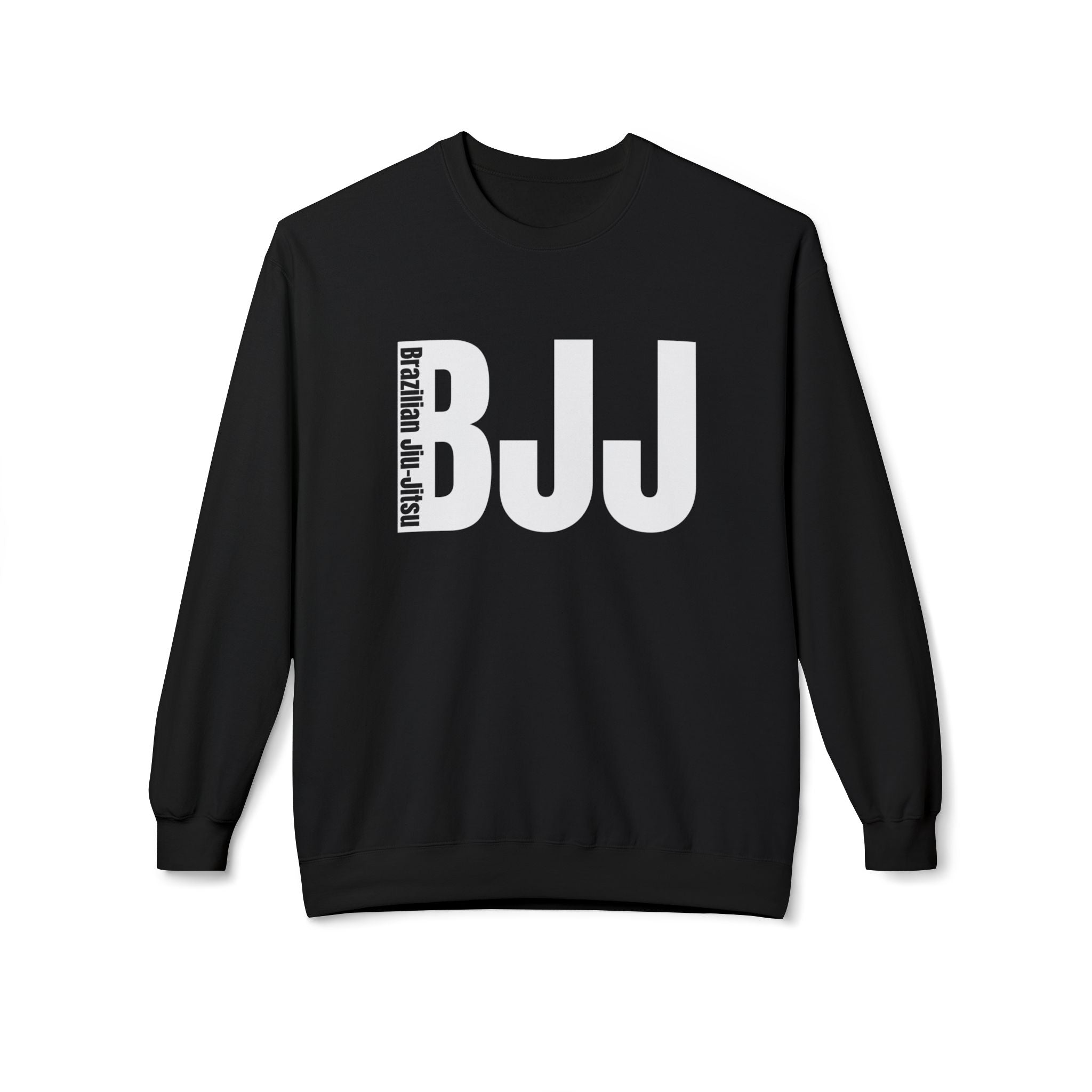 Brazilian Jiu Jitsu Logo 2 BJJ Unisex Midweight Softstyle Fleece Crewneck Sweatshirt