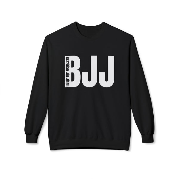 Brazilian Jiu Jitsu Logo 2 BJJ Unisex Midweight Softstyle Fleece Crewneck Sweatshirt
