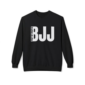 Brazilian Jiu Jitsu Logo 2 BJJ Unisex Midweight Softstyle Fleece Crewneck Sweatshirt Brazilian Jiu Jitsu Logo 2 BJJ Unisex Midweight Softstyle Fleece Crewneck Sweatshirt