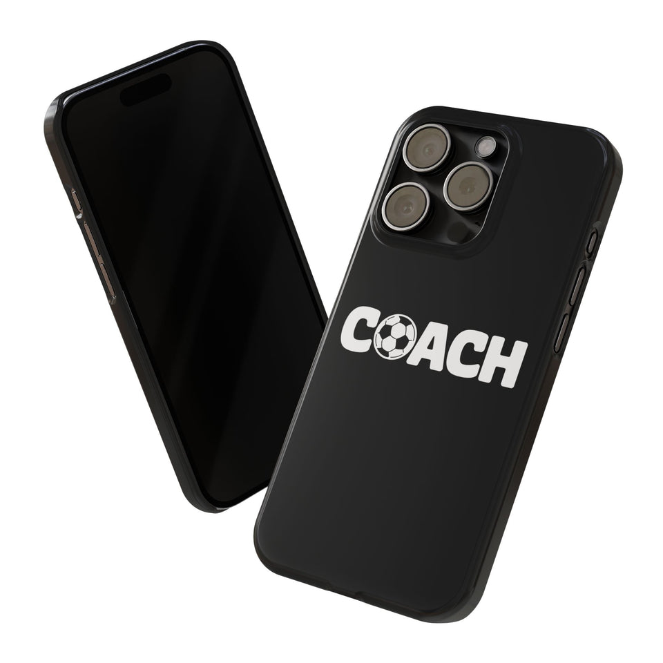 Premium Soccer Coach iPhone Case | Soccer Coach Gifts Slim Phone Cases