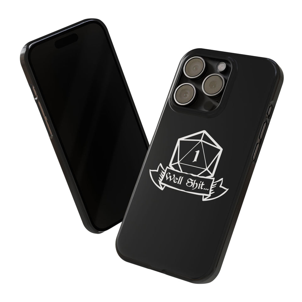 Premium Well Shit RPG iPhone Case | Fantasy Role Playing Game Gifts Slim Phone Cases