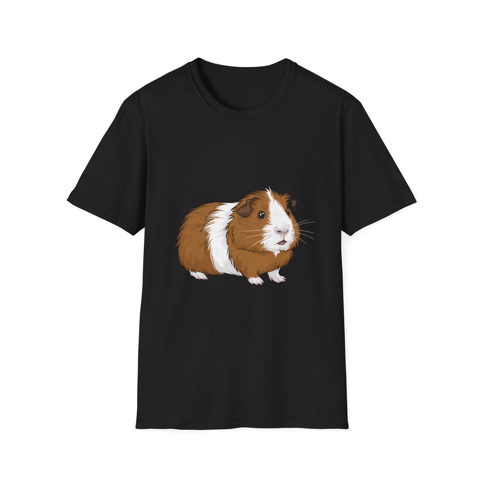 Guinea Pig T-Shirt - Cute Guinea Pig Unisex Softstyle Tee