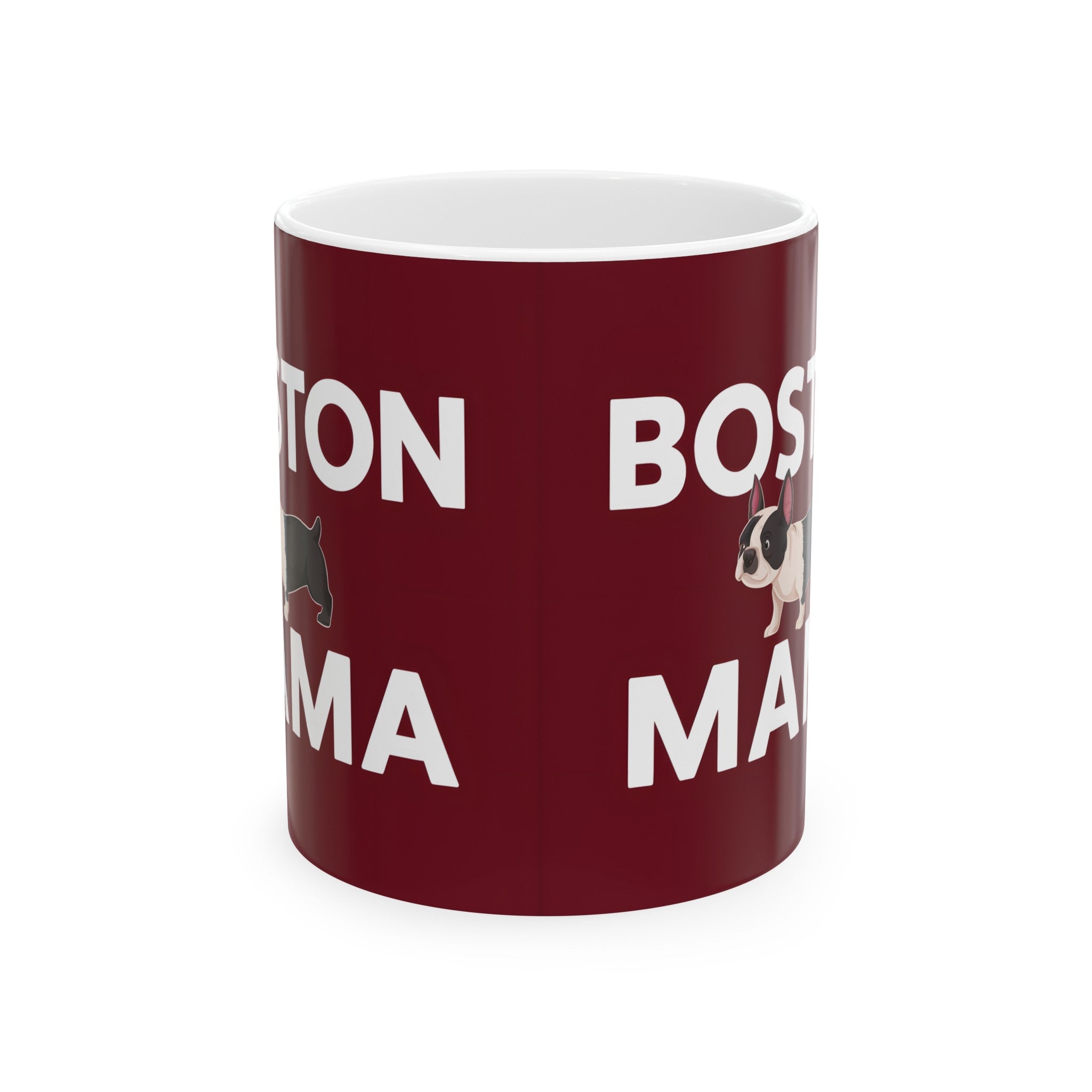 Boston Mama Boston Terrier Mug | Boston Terrier Gifts | Gifts For Boston Terrier Mug 11oz Secondary image