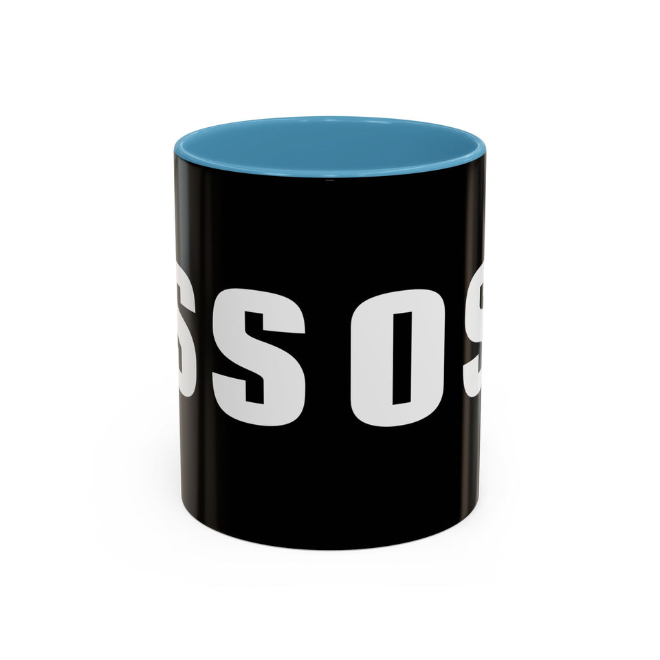 Brazilian Jiu Jitsu OSS | BJJ Accent Coffee Mug