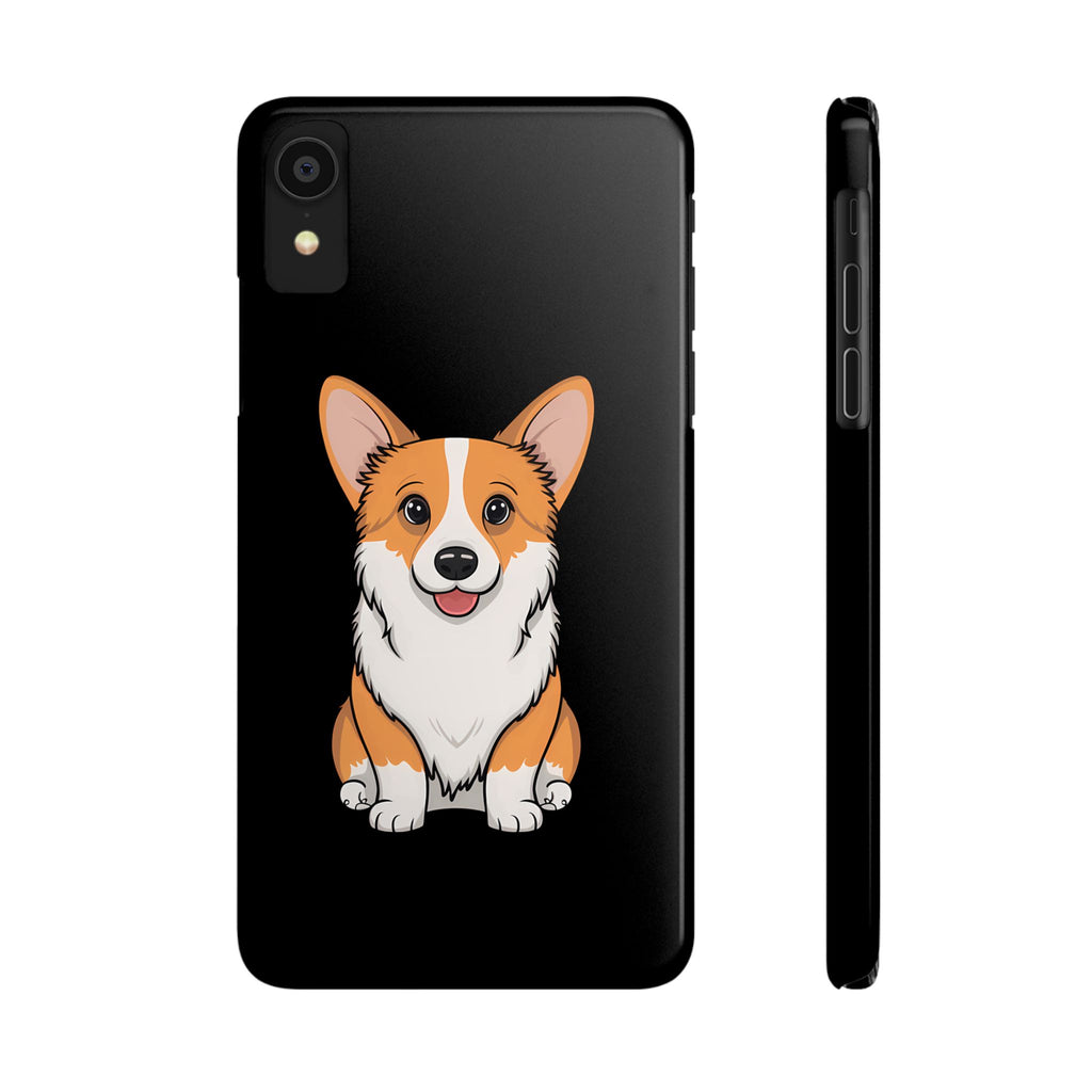 Cute Corgi Slim iPhone Case | Corgi Gift iPhone Case