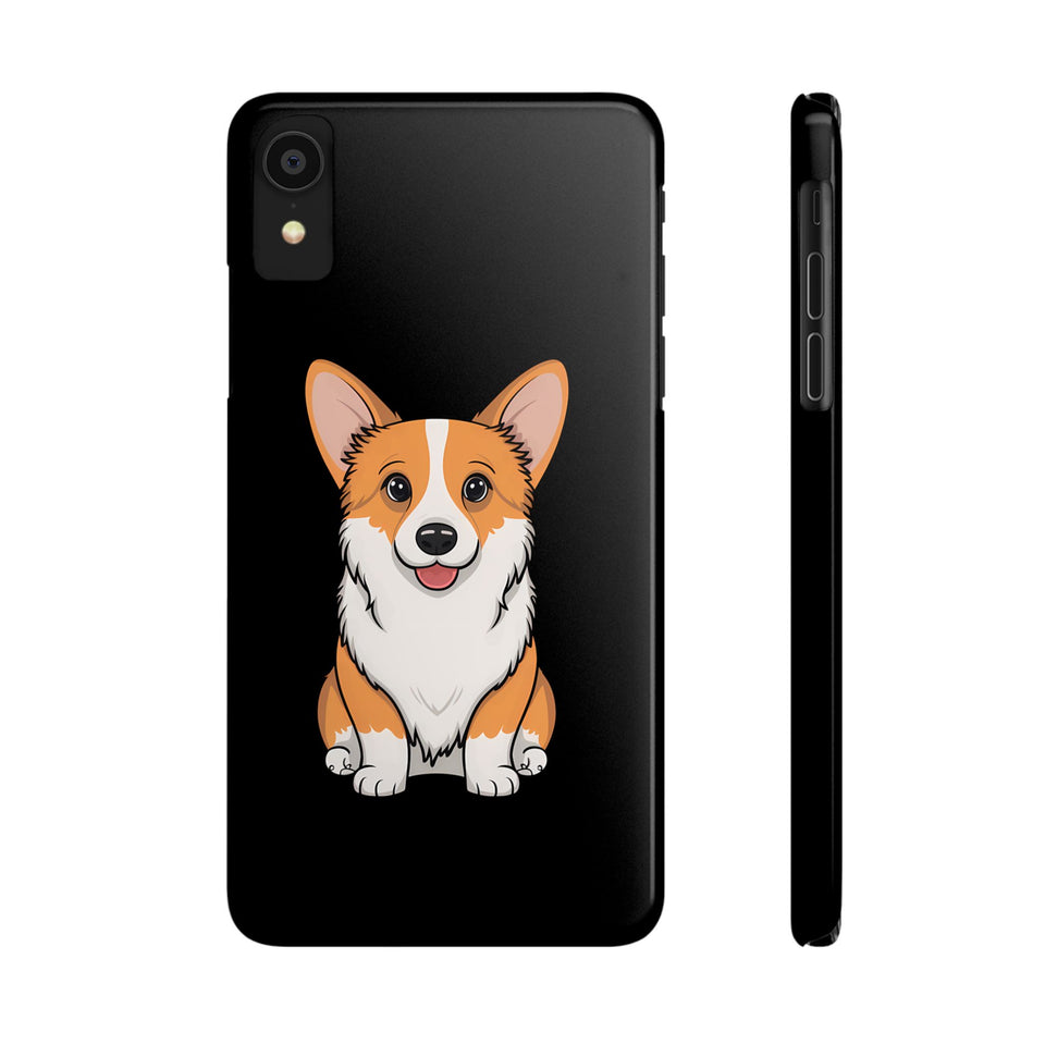 Cute Corgi Slim iPhone Case | Corgi Gift iPhone Case