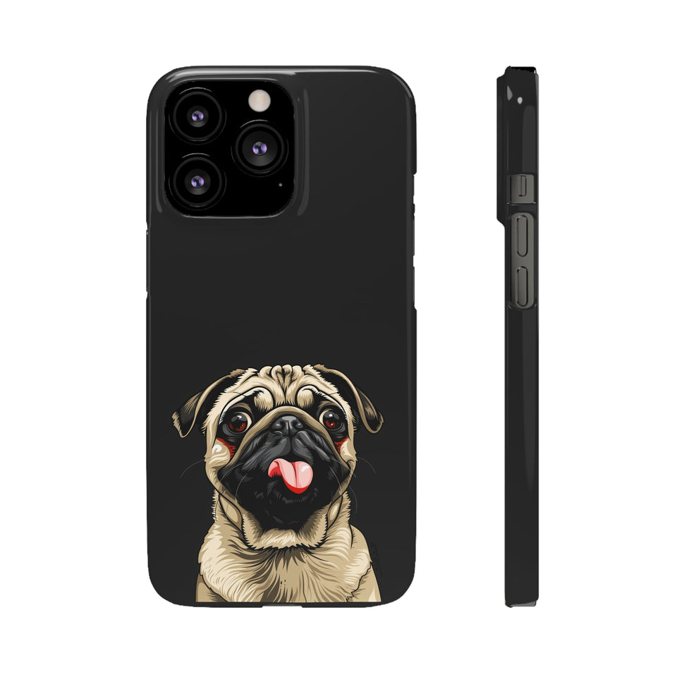 Pug Phone Case | I Love My Pug Phone Case | Pug iPhone & Samsung Galaxy Snap Cases