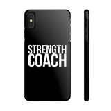 Premium Strength Coach iPhone Case | Strength Coach Gifts Slim Phone Cases Premium Strength Coach iPhone Case | Strength Coach Gifts Slim Phone Cases