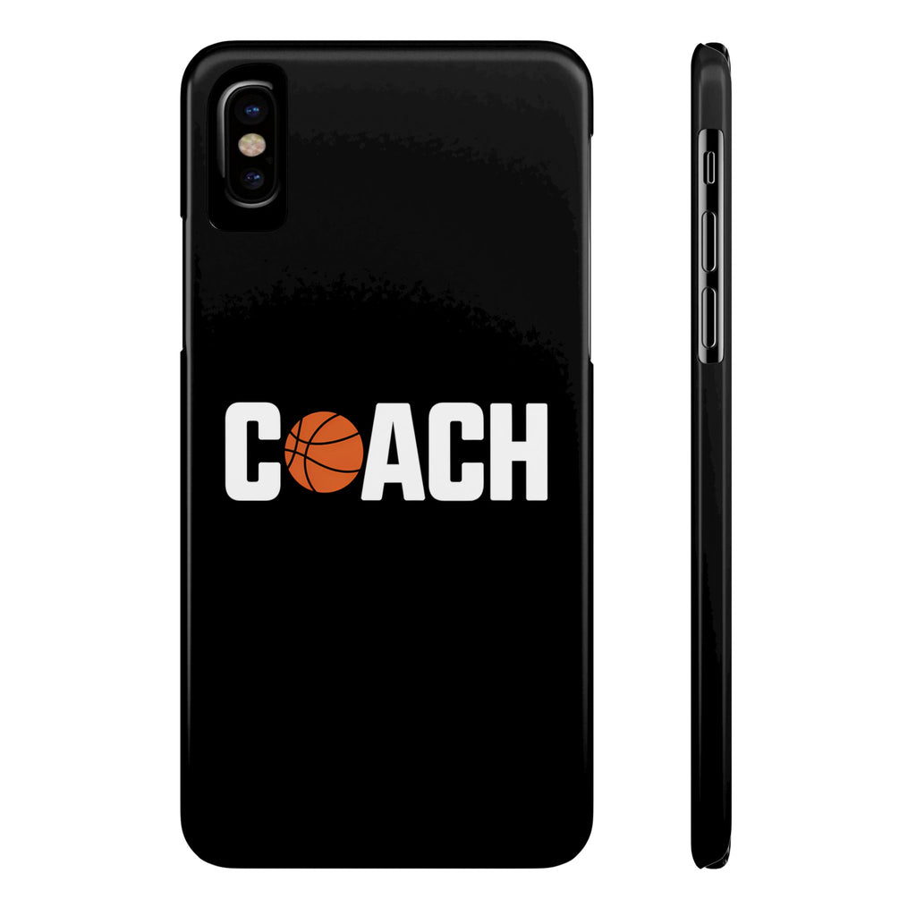 Premium Basketball Coach iPhone Case | Basketball Coach Gifts Slim Phone Cases